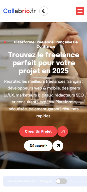 Collabrio - Version Mobile
