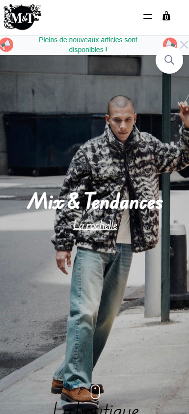 Mix & Tendances - Version Mobile